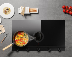 картинка Варочная панель с вытяжкой ELICA UNPLUGGED BL/A/90 от магазина SEFI