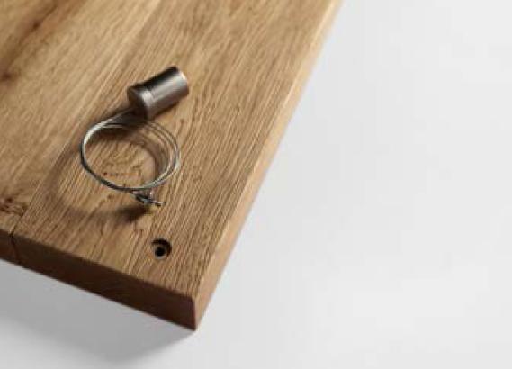 картинка ELICA Дополнительная полка из дуба для Bio Island от магазина SEFI