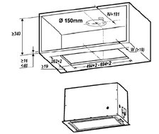 картинка Вытяжка ELICA LANE SENSOR BL MAT/A/52 от магазина SEFI