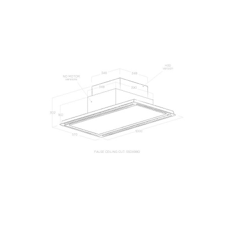 картинка Вытяжка ELICA HILIGHT GLASS H30 WH/A/100 от магазина SEFI