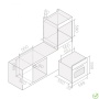 картинка Встраиваемый духовой шкаф ELICA VIRTUS MULTI 60 TFT BL от магазина SEFI