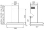 картинка Вытяжка ELICA ADELE BLIX/A/60 от магазина SEFI