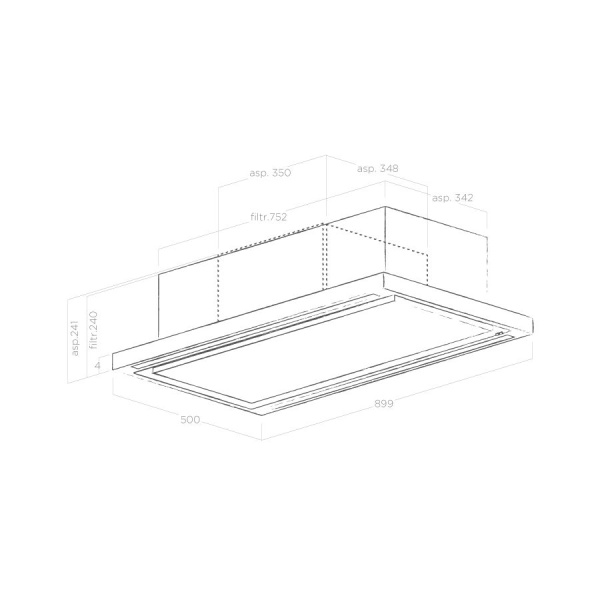 картинка Вытяжка ELICA CLOUD SEVEN IX/A/90 (PRF0142094A) от магазина SEFI