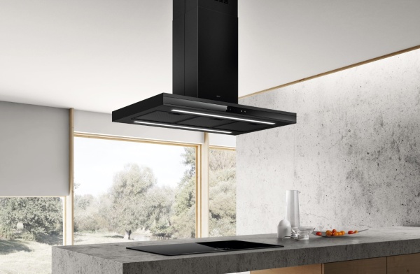 картинка Т-образная вытяжка Elica Adele Island BLMAT/A/90 от магазина SEFI