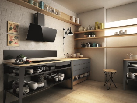 картинка Вытяжка ELICA SHIRE BL/A/90 NO PLUG от магазина SEFI