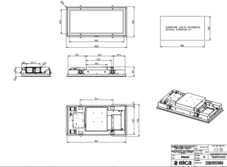 картинка Вытяжка ELICA SKYDOME H30 A/100 от магазина SEFI