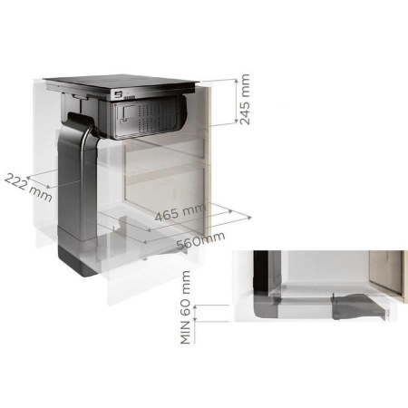 картинка ELICA Комплект рециркуляции для NT FIT (full) от магазина SEFI