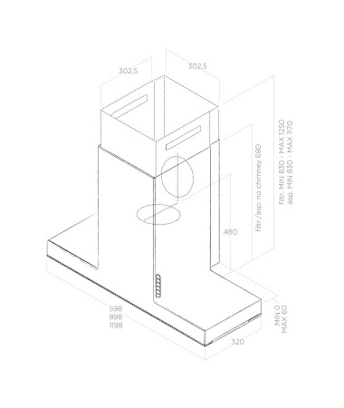 картинка Вытяжка ELICA HAIKU IX/A/60 от магазина SEFI