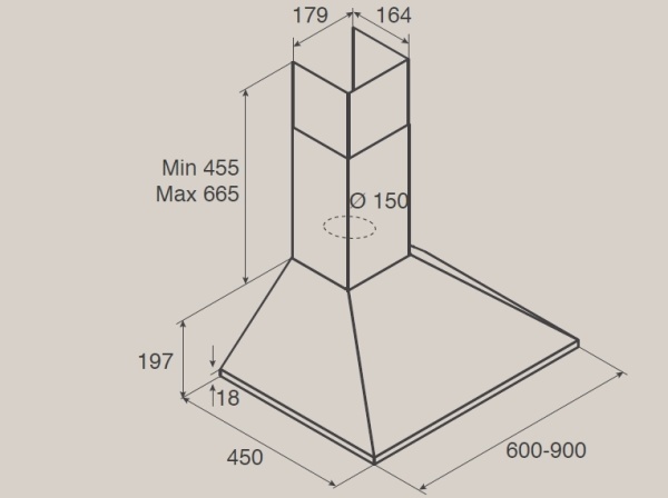 картинка Вытяжка JETAIR GAIA CR/A/60 LED от магазина SEFI