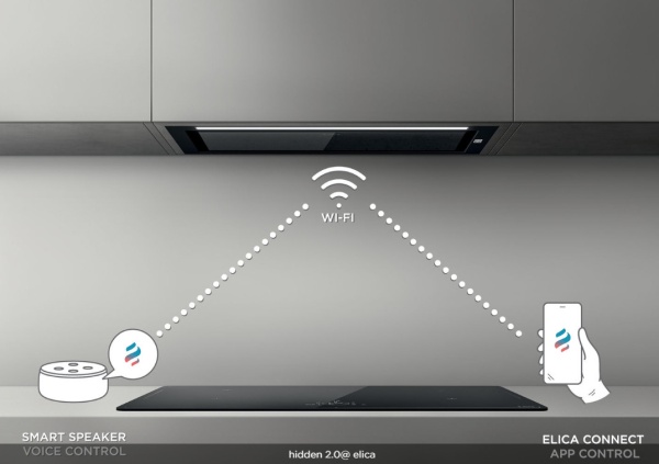 картинка Вытяжка ELICA HIDDEN 2.0 @ BLGL/A/52 от магазина SEFI