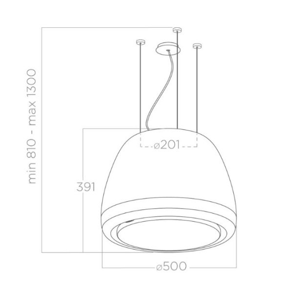 картинка Вытяжка ELICA EDITH CLASSIC/F/50 от магазина SEFI