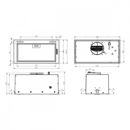 картинка Вытяжка JETAIR PLANE GR/F/52 от магазина SEFI