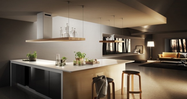 картинка Т-образная вытяжка Elica BIO WH/A 120 ROVERE от магазина SEFI