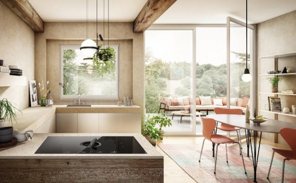 картинка Варочная панель с вытяжкой Elica SWITCH GLOW EVO BL/A/83 от магазина SEFI