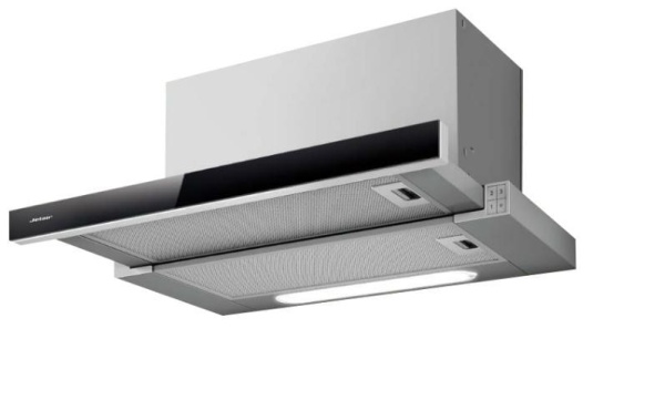 картинка Вытяжка JETAIR BETTA 60/GR/BK GL LED от магазина SEFI