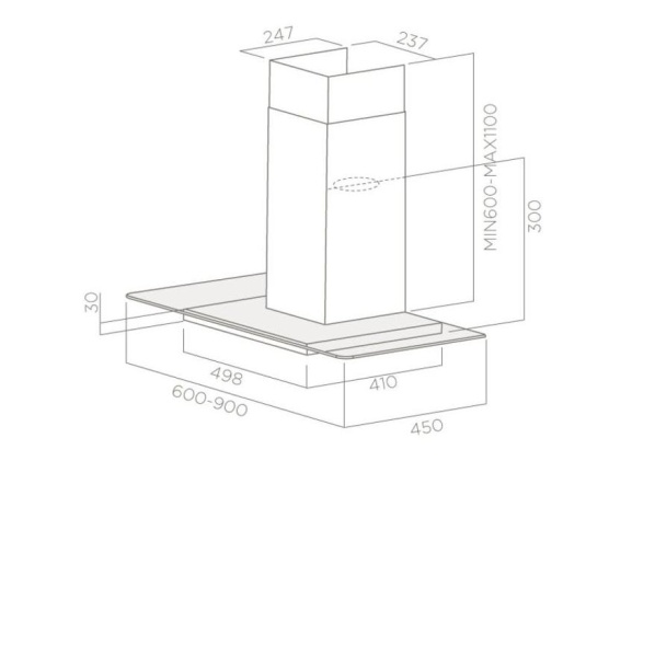 картинка Вытяжка ELICA FLAT PLUS IX/A/60 от магазина SEFI