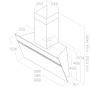 картинка ELICA Вытяжка настенная NEAT @ WH/A/90 от магазина SEFI