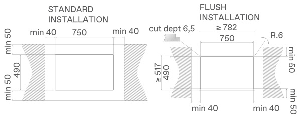 картинка  Elica варочная панель с вытяжкой NIKOLATESLA ALPHA B BL/A/78 от магазина SEFI