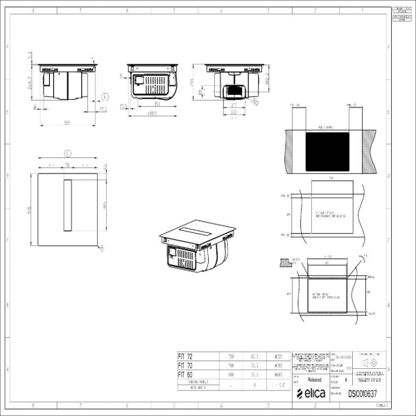 картинка Elica варочная панель с вытяжкой NIKOLATESLA VELVET BL/A/60 от магазина SEFI