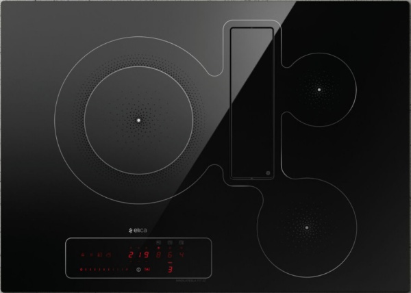 картинка Варочная панель с вытяжкой ELICA NIKOLATESLA FIT 3Z BL/A/72 от магазина SEFI