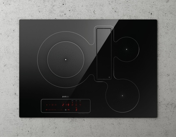 картинка Варочная панель с вытяжкой ELICA NIKOLATESLA FIT 3Z BL/A/72 от магазина SEFI