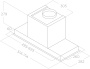 картинка Вытяжка Elica HIDDEN 2.0 BL MAT/A/72 от магазина SEFI