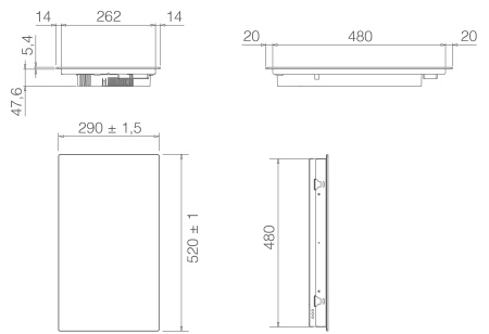 картинка Elica варочная панель RATIO CONNEX 302 PLUS BL от магазина SEFI