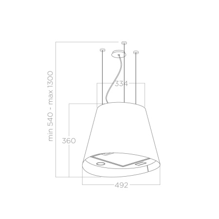 картинка Вытяжка ELICA JUNO URBAN ZINC/F/50 от магазина SEFI