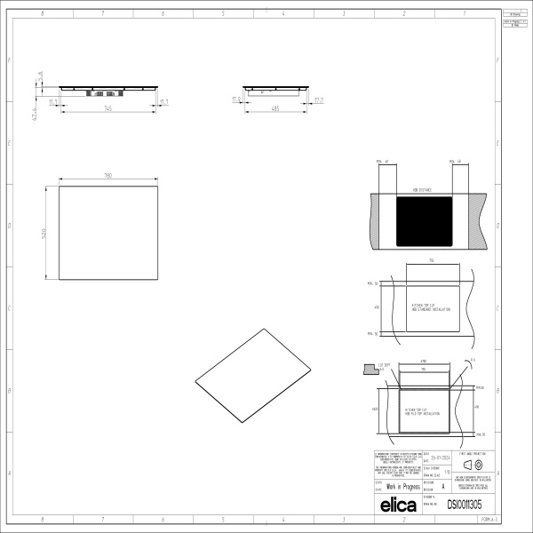 картинка Elica варочная панель RATIO CONNEX 803 PLUS BL от магазина SEFI