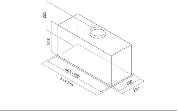 картинка Вытяжка JETAIR PLANE GR/F/52 от магазина SEFI